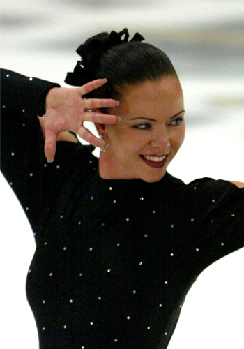 Skating at Disney Ice